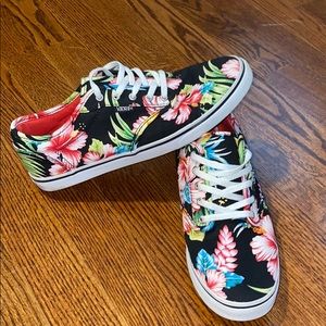 Floral Vans Era